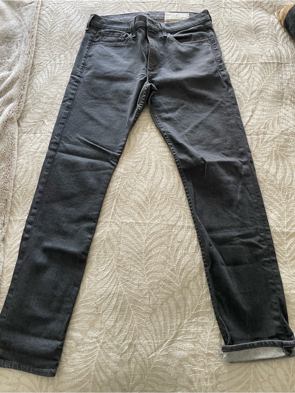 rag & bone gray slim fit jeans